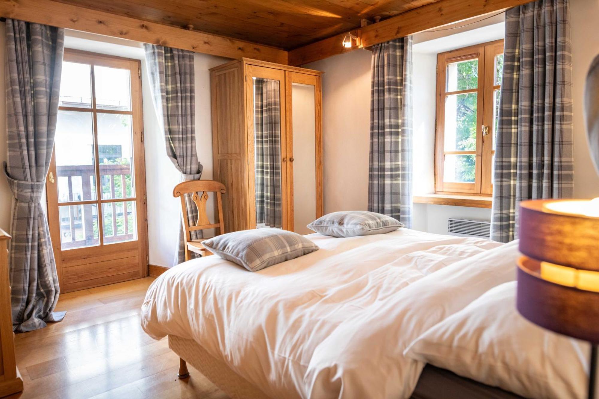 Warm 2-Bedroom Apartment Near The Tourist Office Megève Exterior foto